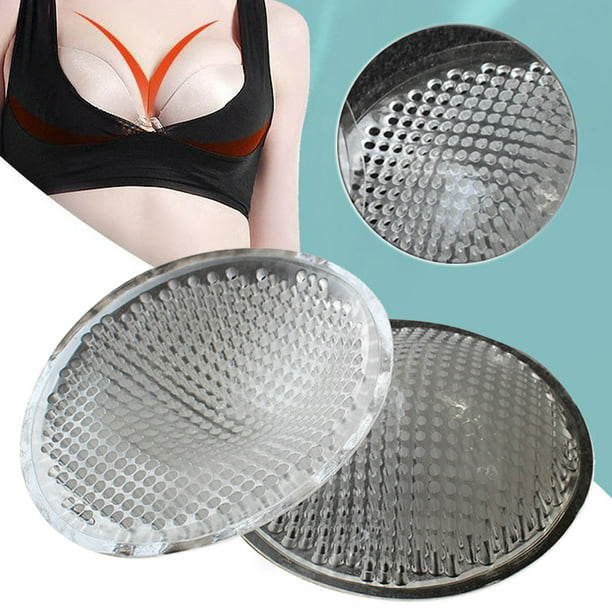 Silicone Bra Pads Inserts Cups - Waterproof Perforated Breast Padding For  Bathing Suit & Swimming A-b Cup