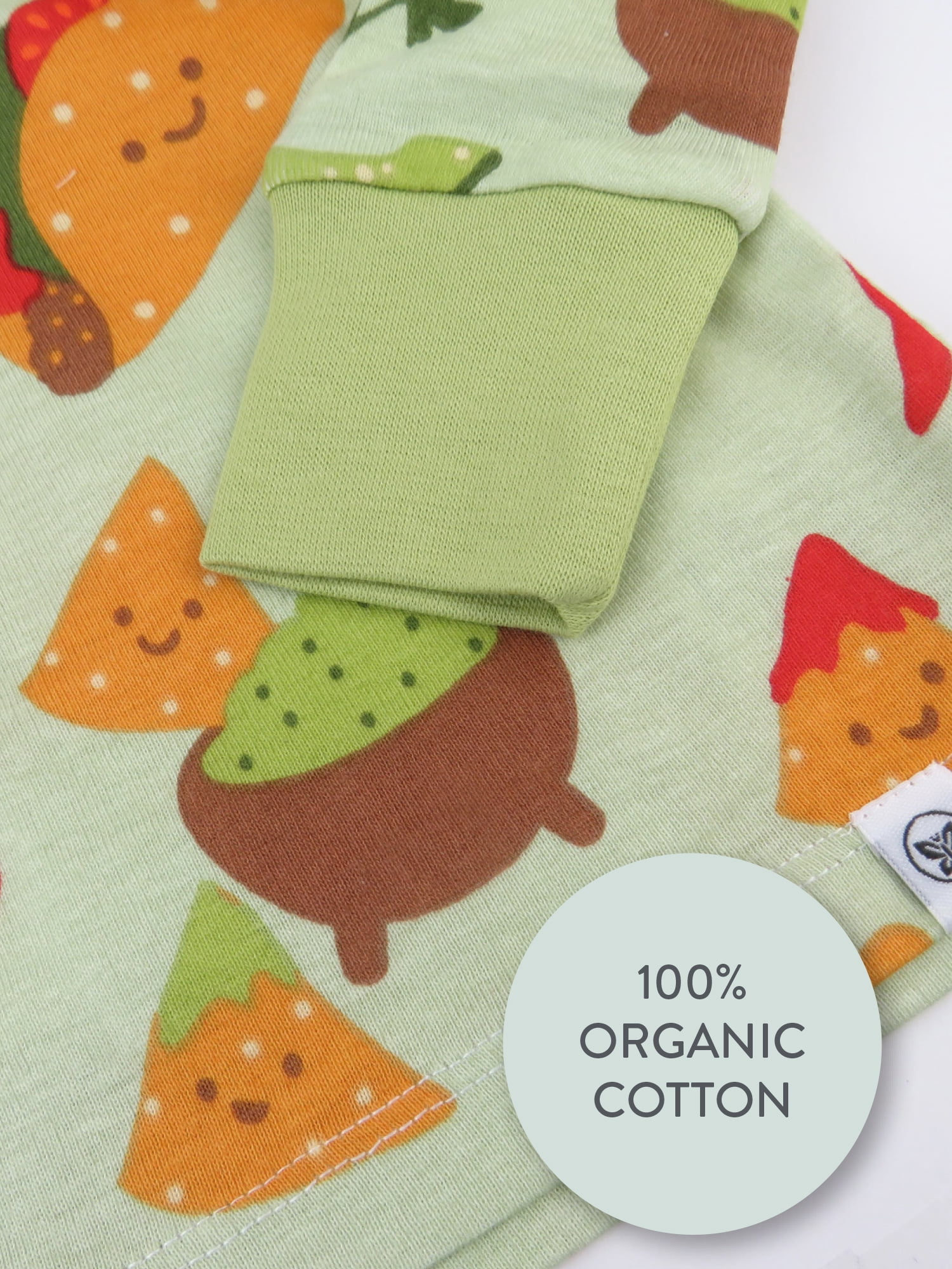 Honest Baby Clothing Organic Cotton Boy/Girl 2-Piece Long Sleeve Pajama Set, 12m to 24m