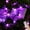 Purple, variant on Dragonfly Solar String Lights Outdoor with Remote, 6.5M 30 LED Waterproof Fairy Lights 8 Modes. Wireless Remote Control Solar Powered Decorative Lighting for Garden, Patio, Party, Fence