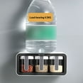 thumbnail image 4 of CNKOO Spice Organizer Wall Mounted Kitchen Seasoning Jar 400ml Plastic Sugar Salt Container, 4 of 9