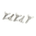thumbnail image 1 of Unique Bargains 304 en Acier Inoxydable Aile Papillon Pouce Vis M6 x 25mm Fil 5pcs, 1 of 1