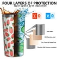 thumbnail image 3 of Blue Strawberry Plants Fruit 10oz Tumblers Stainless Steel Tumbler with Lid and Straw,Vacuum Insulated Double Wall Travel Tumbler Cups with Cleaning Brush for Coffee, Tea, 3 of 4
