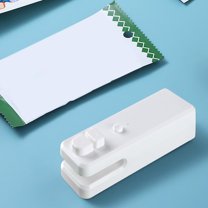 Mini Bag Sealer, 2025 Upgraded 2 in 1 Bag Sealer Heat Seal with Cutter and with Lanyard, Rechargeable Portable Resealer Machine for Snack Bags Food Storage Travel