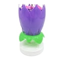 thumbnail image 1 of EIGTHTAIL Musical Candle  Spinning Flower Design Birthday Candles  Creative Wax Decoration, 1 of 4