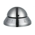 thumbnail image 2 of Stainless 60min Baking Mechanical Reminder Round, 2 of 8