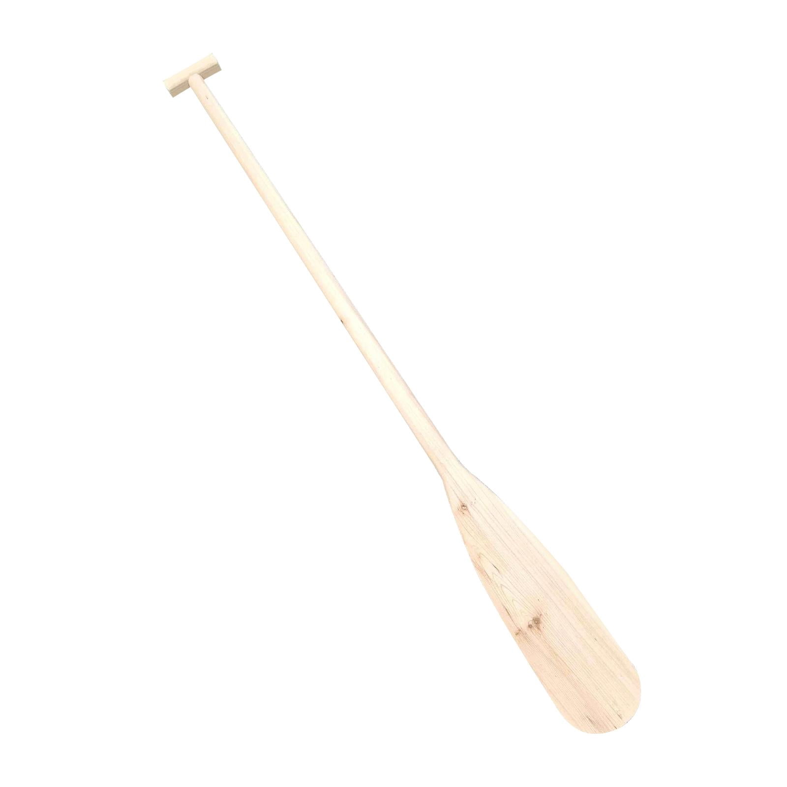 Dualoai Wooden Canoe Paddle Hand Crafted Craft Home Decoration for Kayak Water Sport 60cm