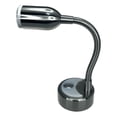 thumbnail image 2 of Pactrade Marine Boat RV Auto Goose Neck Warm White LED Adjustable Aluminum Reading Light Touch Switch Non-Magnetic Night Light (Lens Size: Small), 2 of 9