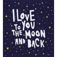 thumbnail image 3 of Ambesonne Starry Sky Duvet Cover Set, Planets Galaxy Space, Calking, Dark Blue Grey Multicolor, 3 of 6