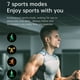 thumbnail image 4 of Moyic El reloj deportivo con la función HD Bluetooth de Smartwatch llama los relojes elegantes impermeables de la pantalla para los hombres Electrónica piel negra negra, 4 of 6