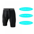 Compression Short with Protective Cup Athletic Cup Flexcup for Adults