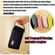 thumbnail image 5 of Estuche de 3 compartimentos, estuche de gran capacidad, estuche grande, portalápices grande, negro, 5 of 5