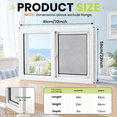 Vinyl Basement Sliding Window 32