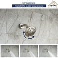 thumbnail image 5 of Boyel Living Shower Only Trim Kit with Pressure Balanced Valve Shower Faucet,Brushed Nickle, 5 of 8