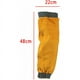 thumbnail image 3 of uds 572 °F soldadura de jardinería salpicaduras de soldadura a prueba de espinas cuero puños largos mangas protección contra el calor antiquemaduras, 3 of 5
