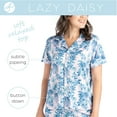 thumbnail image 3 of Hello Mello Signature Lounge Top and Shorts, 2-Piece Pajama Set, Palm Down Large/X-Large (Women's), 3 of 7