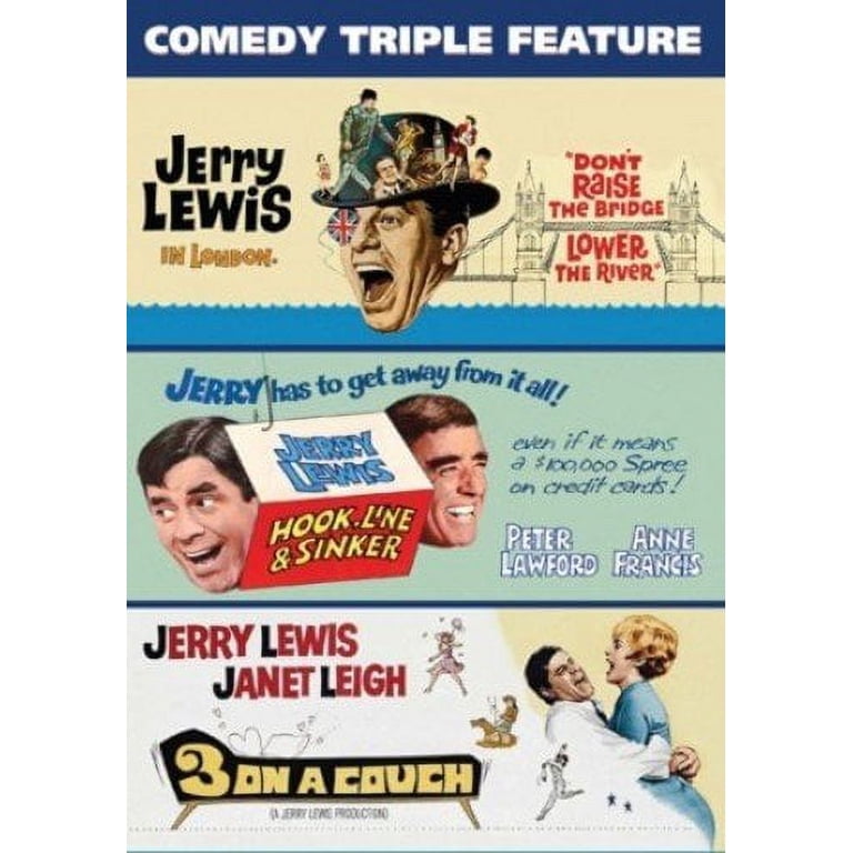 Jerry Lewis Comedy Triple Feature (DVD) - Walmart.com