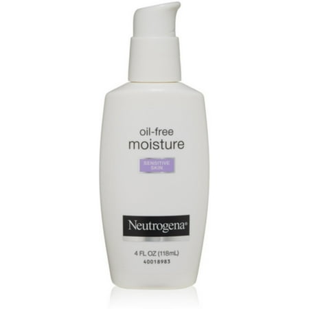 Neutrogena Oil-Free Moisture Facial Moisturizer, Sensitive ...