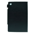 thumbnail image 5 of SaniMore Wallet Case for Samsung Galaxy Tab A7 Lite 8.7 inch 2021 Model (SM-T220/T225), Card Slots & Pen Holder [Auto Sleep] PU Leather Magnetic Ciasp Kickstand Shockproof Full Protective Cover, Black, 5 of 6