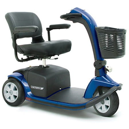 Pride Victory 10 Standard 3-Wheel Scooter, Blue