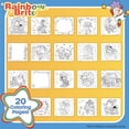 thumbnail image 2 of Sketchbook Rainbow Brite Horizon Group USA 20 Páginas, 2 of 9