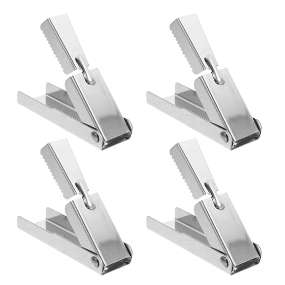 LIFKOME 4pcs Crawfish Shelling Device Portable Stainless Steel Shrimp Peeler Efficient Seafood Shell Remover For Home Dining And Outdoor Activities