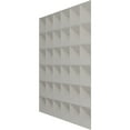 thumbnail image 4 of 19 5/8"W x 19 5/8"H Damon EnduraWall Decorative 3D Wall Panel, Universal Pearl Metallic Champagne Pink (Covers 2.67 Sq. Ft.), 4 of 6