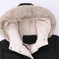 thumbnail image 5 of XXWXYD Winter Coats for Teen Girls Little Girls, Hooded Thicken Windproof Zipper Jacket, Warm Puffer Outwear for School Daily, 5 of 8