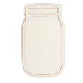 thumbnail image 2 of (1 pack) Plaid 59712E Unpainted Surface, Wood Mason Jar, 1 Piece, 10", 2 of 7