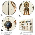 thumbnail image 3 of Designart "Symbols Sacred African Wall art II" African Metal Wall Art, 3 of 5