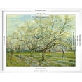thumbnail image 3 of The White Orchard, 1888, Botanical Scenic Seasons Framed Art Print Wall Art by Vincent van Gogh Sold by ArtCom, 3 of 6