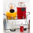 thumbnail image 4 of TableCraft Products BDG2000 2.5 gal Rustic Country Glass Beverage Dispenser, 8.25" x 10.5" x 14", Rustic Country Style, 4 of 4