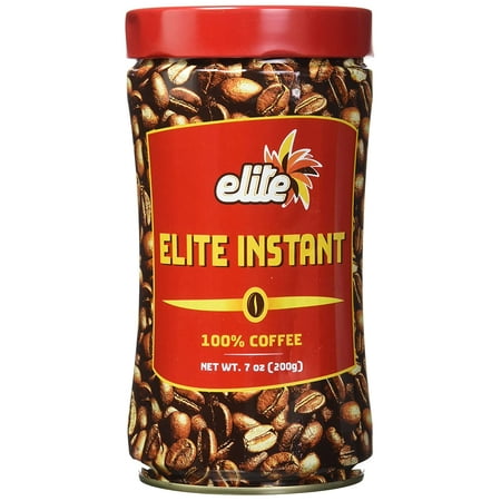Elite Instant Pure Coffee, 7oz Tin