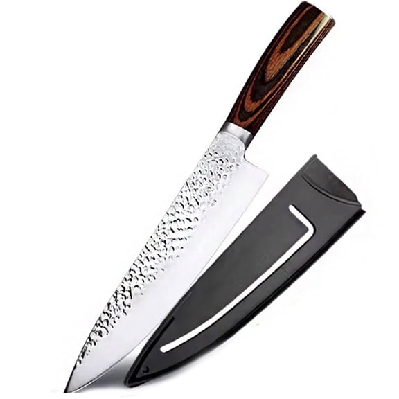 Professional Kitchen Knives Japanese Chef Knife Set High Carbon Stainless Steel Sharp Fruit Slicing Knife Set with Wooden Handle