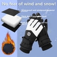 thumbnail image 5 of Ticikt Windproof Cycling Gloves Winter Thermal Warm Touchscreen Bike Riding Gloves for Men Women Motorcycle Running Driving Cold Weather, 5 of 5