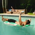 thumbnail image 6 of Big Joe Areca Palm Float No Inflation Needed Novelty Pool Float, Green/Pink Spacer Mesh, Quick Draining Fabric, 5.5 feet Big, 6 of 9