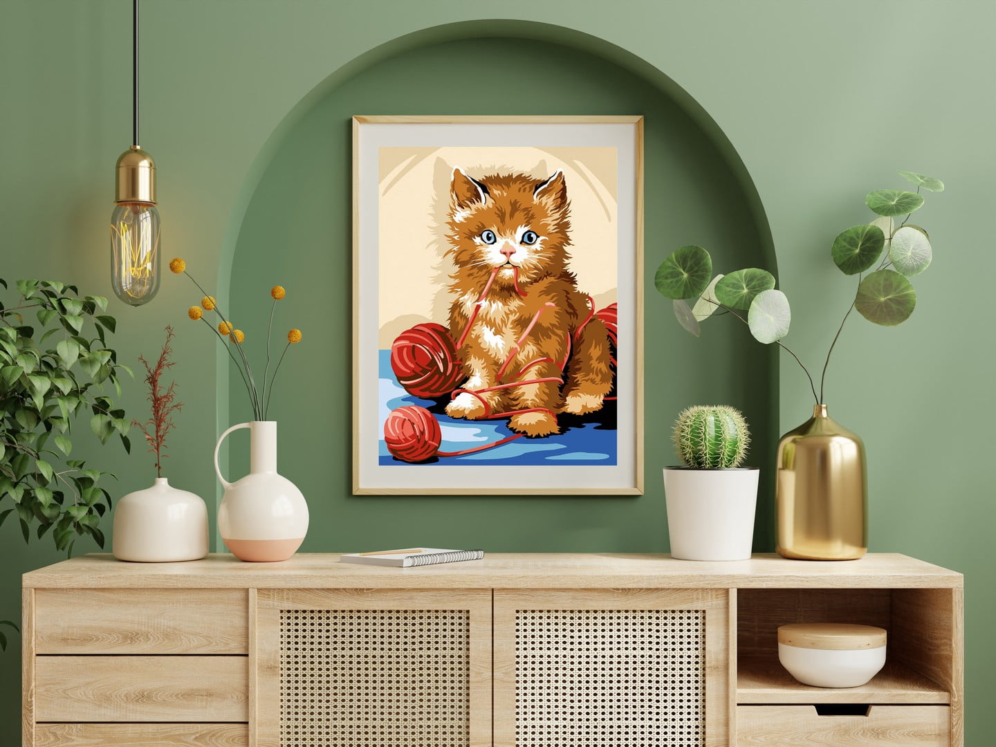 Needlepoint canvas for halfstitch without yarn Emberlificoter SE926.240 Seg De Paris Printed Tapestry Canvas
