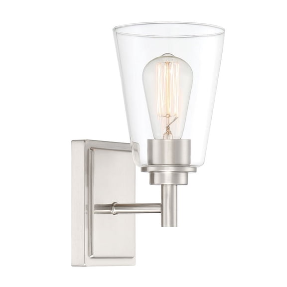 95701-SP-Designers Fountain-Westin - One Light Wall Sconce-Satin Platinum Finish