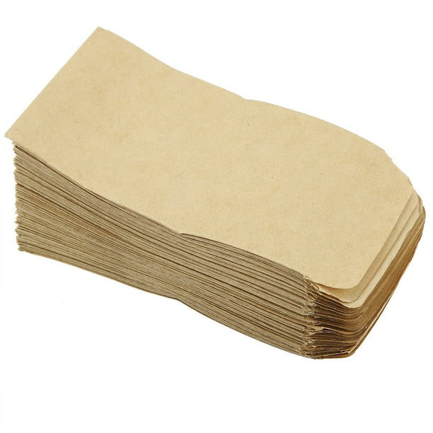 Bolsas Kraft 100 piezas de Papel Kraft NikouMX 6*11 cm 9*13 cm