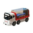thumbnail image 2 of Summer Savings karymi Children's Inertial Container Truck Toy Boy's Drop Alloy Container Flat Detachable Small Car Model Birthday Gifts for Kids Summer Savings Super Savings Week, 2 of 7