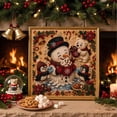 thumbnail image 5 of 2026 Christmas Special Shape Diamond Painting Kit 20x20cm Framed DIY Pearl Bead Art Set Santa Snowman Family Xmas Tree Beginner Holiday Wall Decor Craft Gift, 5 of 5