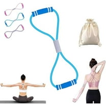 Saludea Resistance Band, Saludea Figure 8 Resistance Band, Figure 8 Resistance Bands for Women Men for Strengthens Arms, Shoulders, Back & Legs, Designed for Full - Body
