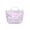 🔥 Purple_New#378, variant on Striped Tote Bag Waterproof Glossy PVC Large Capacity Handbag for Beach Travel Shopping and Everyday Use