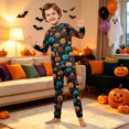 thumbnail image 5 of Matching Family Halloween Pajamas Set - 2026 Cute Ghost & Pumpkin Print Two-Piece Sleepwear Pjs - Family Matching Pajamas Soft Holiday Jumpsuit Loungewear for Family, 5 of 6