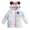 thumbnail image 1 of Chaqueta acolchada Disney Minnie Mouse para niñas, Tie Dye, 2T, 1 of 5