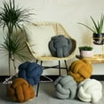 thumbnail image 2 of Furn Coussin Noué en Bouclé Polaire, 2 of 3