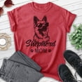 thumbnail image 2 of Shepherd Mom T-shirt, Unisex Women's Shirt, German Shepherd Owner, Best Dog Mom Gift, Heather Red, Medium, 2 of 6