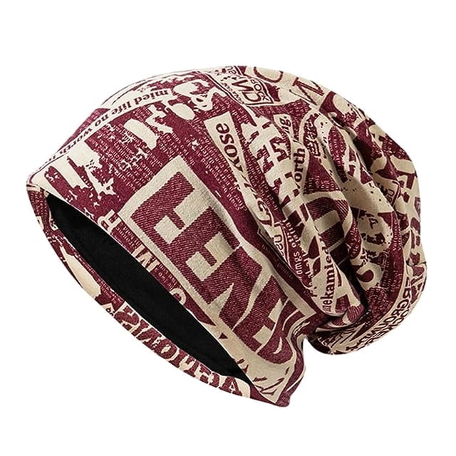 Gorro de lana estilo hip hop con diseño de calavera, gorro de punto con letras y grafiti para primavera y verano, gorro de algodón para la calle