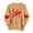 #204-Khaki, variant on Craaazy Women's Casual Love Heart Round Neck Long Sleeve Cozy Sweatshirts Gifts