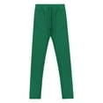 thumbnail image 5 of iixpin Ballet Tights for Girls Toddler Footless Stockings Dance Leggings Compression Tights Gymnastics Skinny Bottoms Dark Green 6, 5 of 7