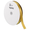 thumbnail image 1 of Unique Bargains 0.79' x 100 Yards Double Face Decorate Crafts Roll Satin Ribbon Gold, 1 of 5